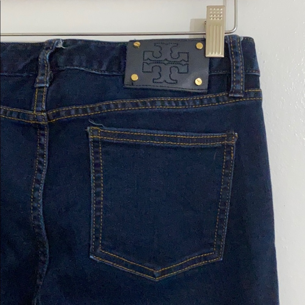 Tory Burch Dark Wash Jeans - Picture 6 of 12